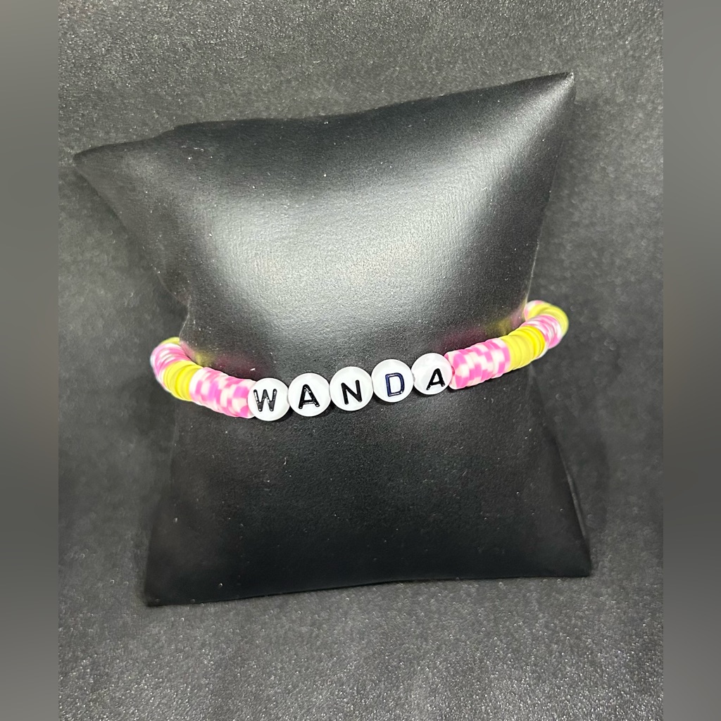 Wanda (Fairly Oddparents) Heishi Bracelet